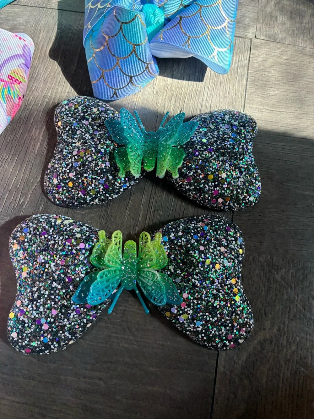 Kids Hair Bow Set -